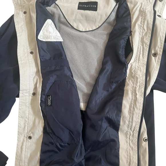 VTG Ultra Club Las Vegas Navy Blue Windbreaker - Picture 5 of 9
